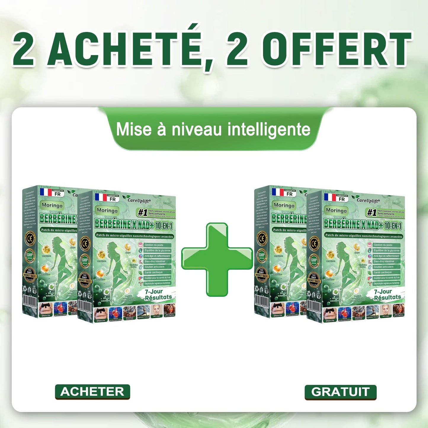🎉🎉 CareUplift® vous réserve une surprise — -80 % débloqués ! Dépêchez-vous : cette offre exclusive est valable encore 2 minutes.