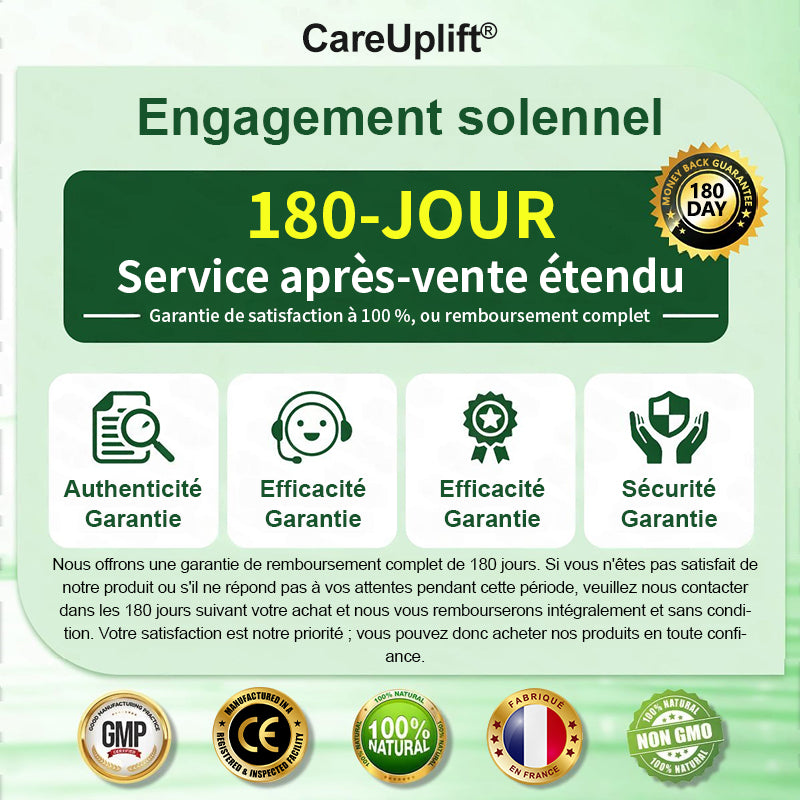 🎉🎉 CareUplift® vous réserve une surprise — -80 % débloqués ! Dépêchez-vous : cette offre exclusive est valable encore 2 minutes.
